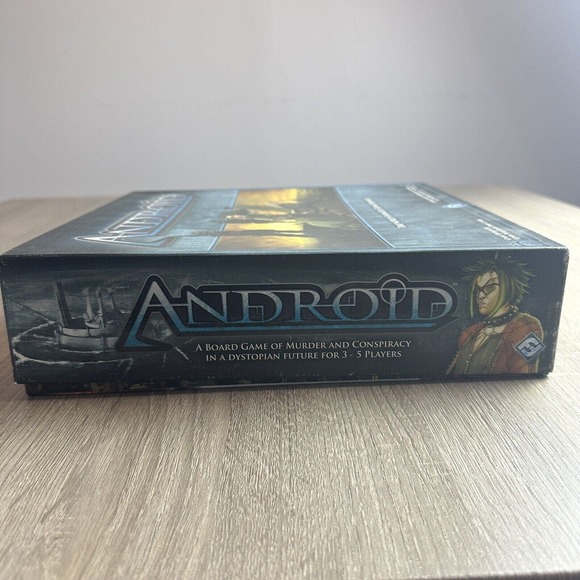 Android Board Game Fantasy Flight 2008 Kevin Wilson 99% Complete Original. EUC - Picture 10 of 16